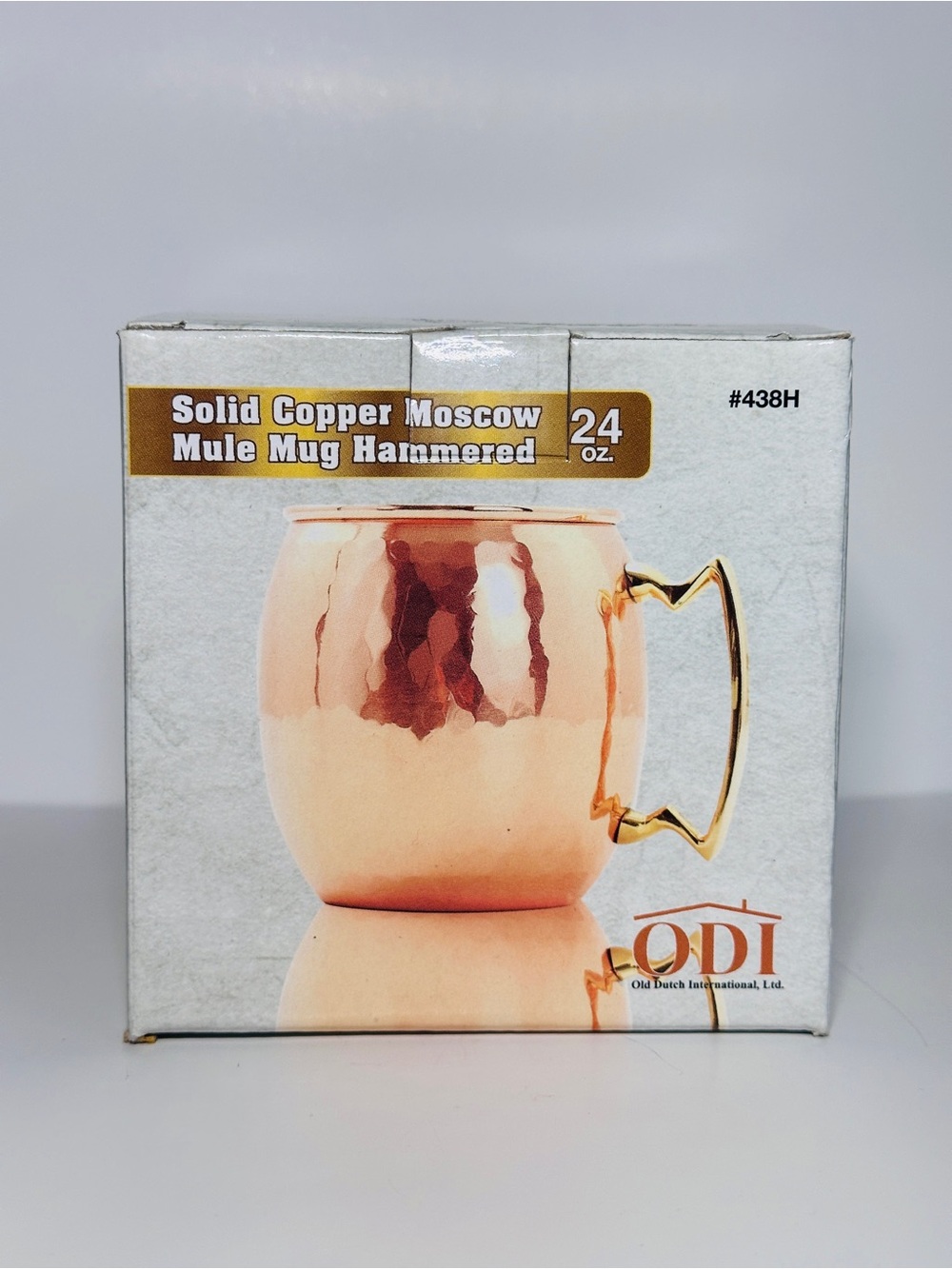 Solid Copper Hammered Moscow Mule Mug - Copper New